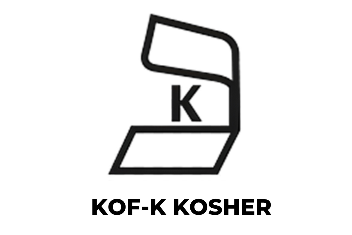 Logo chứng nhận Kosher của tổ chức KOF-K