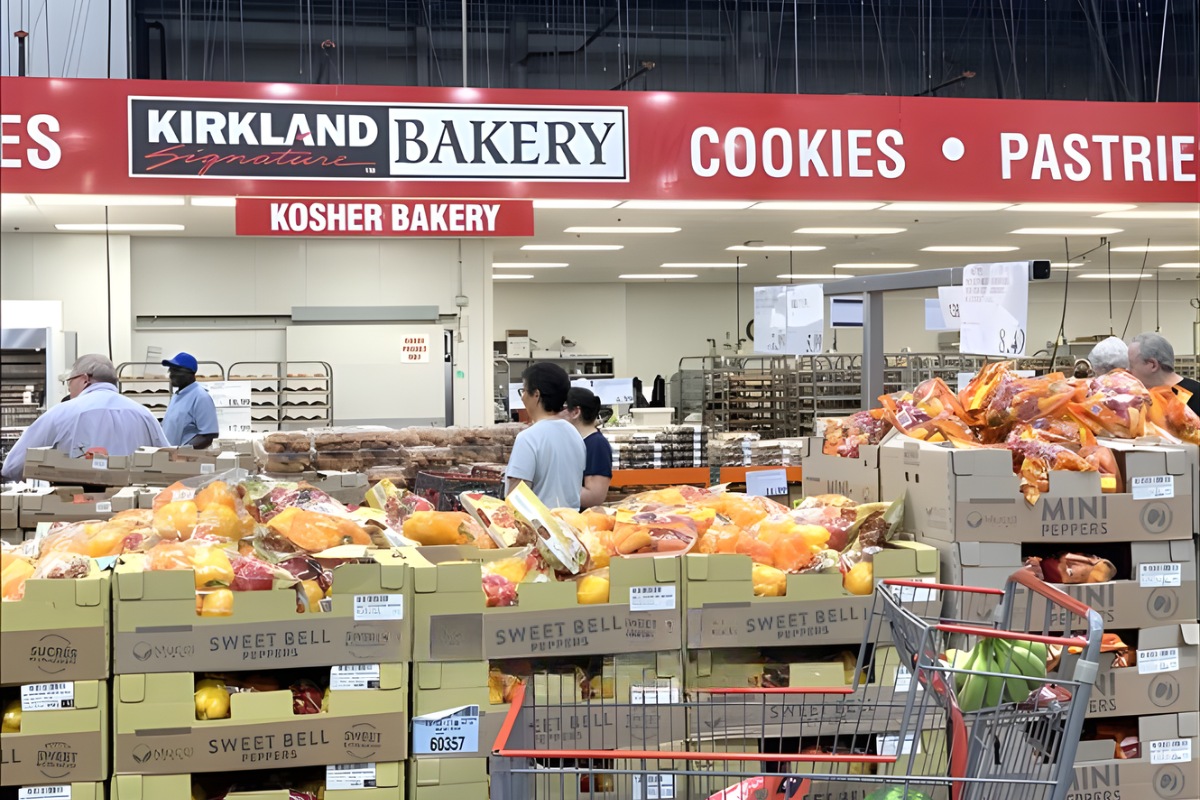 Quầy bán bánh Kosher tại một siêu thị