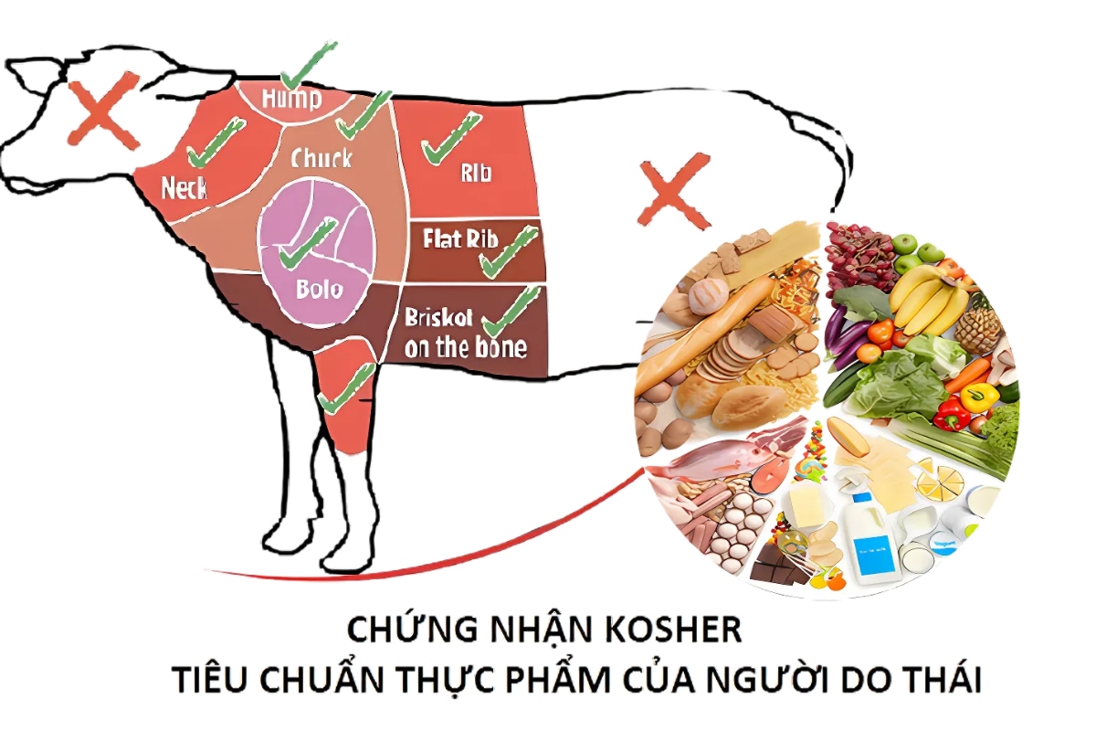 Quy định Kosher thực phẩm đạt chuẩn quốc tế