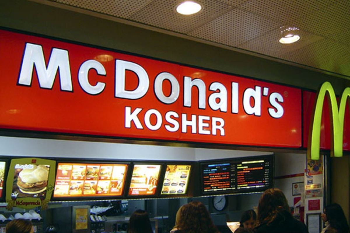 Tiêu chuẩn Kosher được áp dụng trong chuỗi cửa hàng thức ăn nhanh toàn cầu Mc Donald's