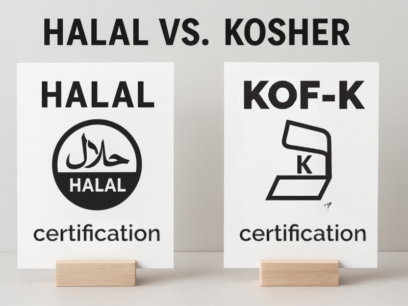 Điểm tương đồng giữa Halal và Kosher