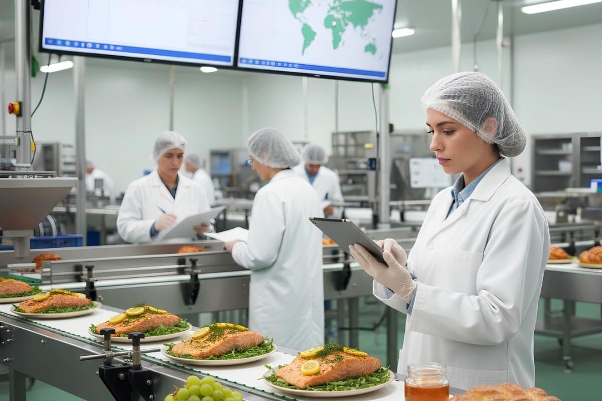 Giám sát viên sẽ kiểm tra quá trình sản xuất tại nhà máy