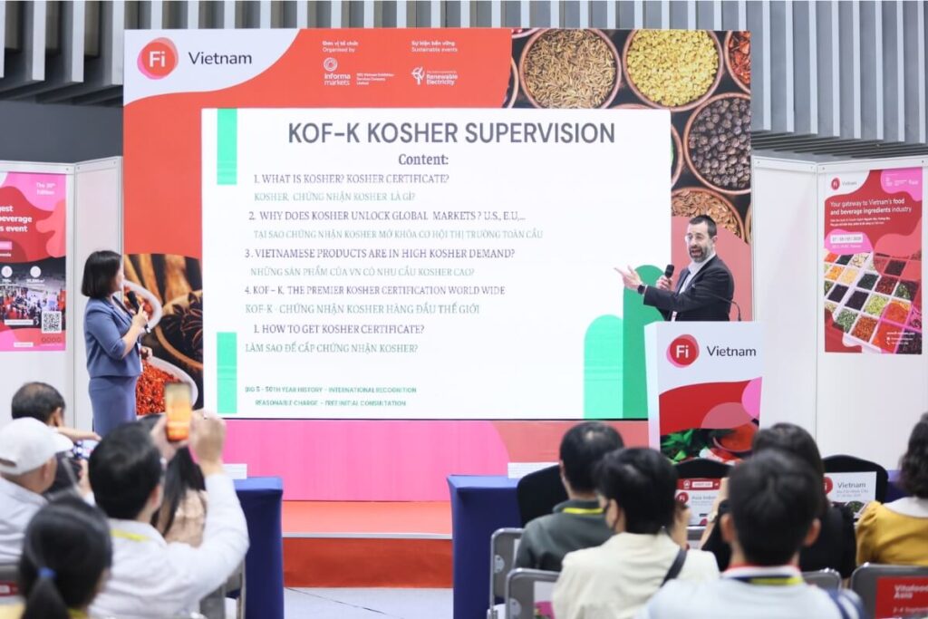 Hội thảo trình bày các thông tin về tiêu chuẩn Kosher cho thực phẩm xuất khẩu