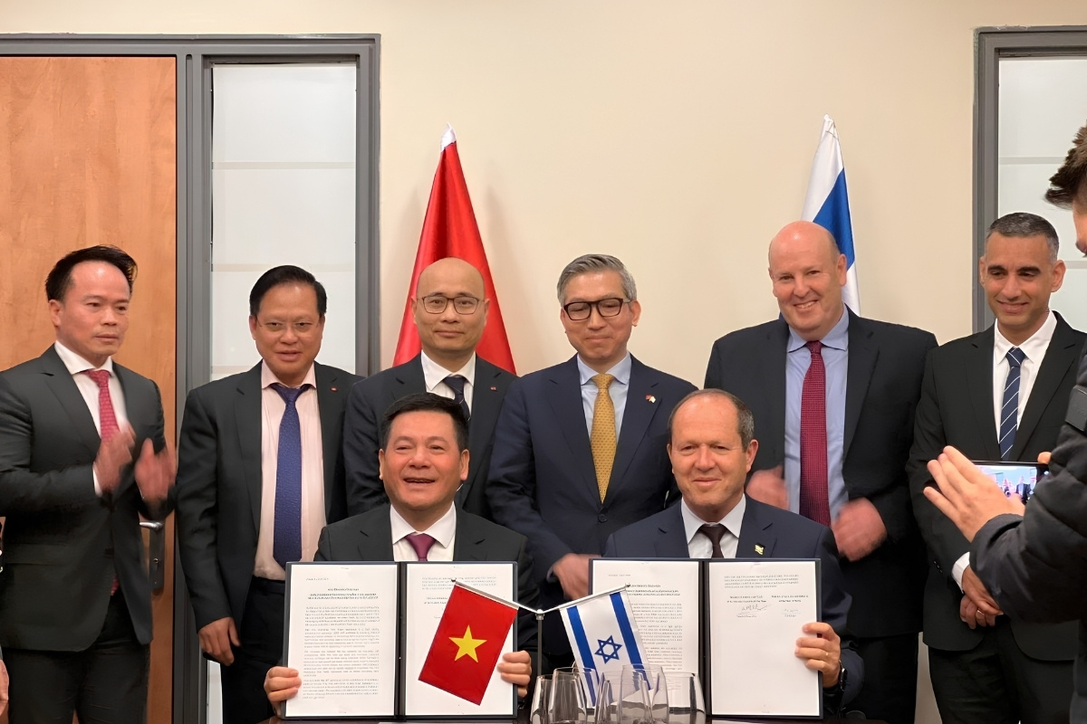 Việt Nam và Israel ký Hiệp định Thương mại Tự do VIFTA