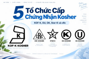 Top 5 tổ chức cấp chứng nhận Kosher uy tín trên thế giới