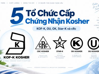 Top 5 tổ chức cấp chứng nhận Kosher uy tín trên thế giới